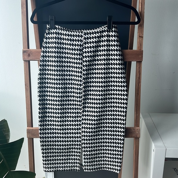 American Apparel Houndstooth Midi Skirt (NWT) - Picture 4 of 4